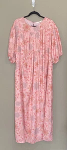 Wayward Fancies EShakti Womens Paisley Dress Size 3X-24 Floral Short Sleeve pink - Picture 1 of 12