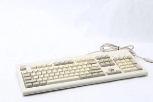 Vintage Dell Quietkey Mechanical PS/2 Computer Keyboard SK-1000REW - READ - E12 - Picture 1 of 7