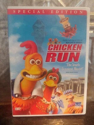 CHICKEN RUN 2000 Animated Family Special Edition Widescreen Children DVD Movie - Image 1 of 3