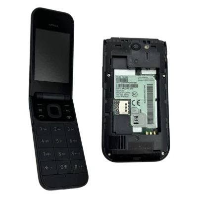 Nokia 2720 Flip Phone TA-1295 KaiOS 4GB Locked Verizon 2MP Camera 2.8" LCD READ - Image 1 of 4