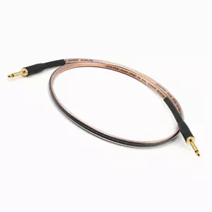 Analysis Plus Pro Oval Speaker Cable Straight 1/4" Plugs 4ft - Picture 1 of 2
