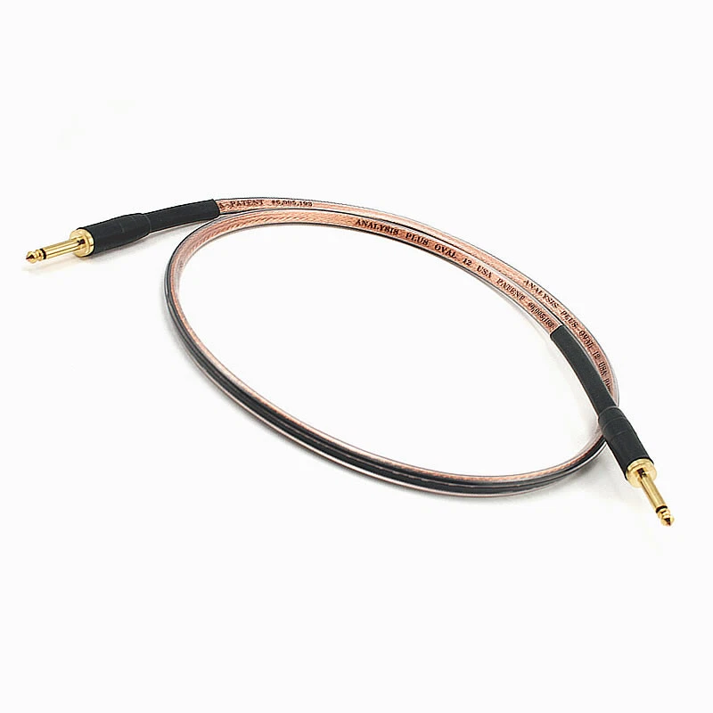 Analysis Plus Pro Oval Speaker Cable Straight 1/4" Plugs 4ft - Image 1 of 2