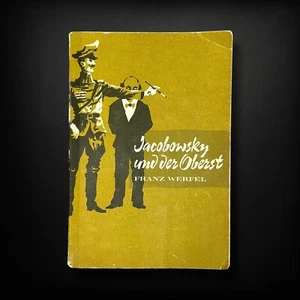Jacobowsky und der Oberst Franz Werfel 1945 German Language Play Book Paperback - Imagen 1 de 12