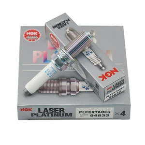 Bujías láser platino NGK PLFER7A8EG x4 para VW Golf MK7 R GTI Audi S3 8V S1 - Imagen 1 de 1