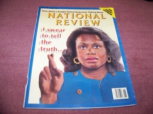 National Review Magazine Vintage 1993 Anita Hill - Clarence Thomas Streit - Bild 1 von 4