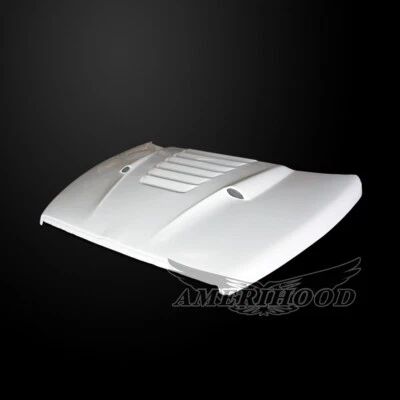 Fits Dodge Ram 2500 2003-2009 Type-TS Style Functional Ram Air Hood Foto 1 de 4