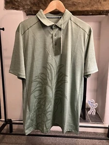 Tommy Bahama Polo Men's Dark Sea Pine Polo Shirt, Size L, Brand New With Tags - Picture 1 of 8