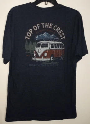 😃G.H.Bass & Co (Van-Life & Bus) Short Sleeve Mens T-Shirt M Medium NWOT NEW - Image 1 of 4