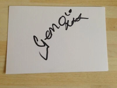 Gemma Oaten Autograph EMMERDALE Signed 6x4 Card - Image 1 of 3
