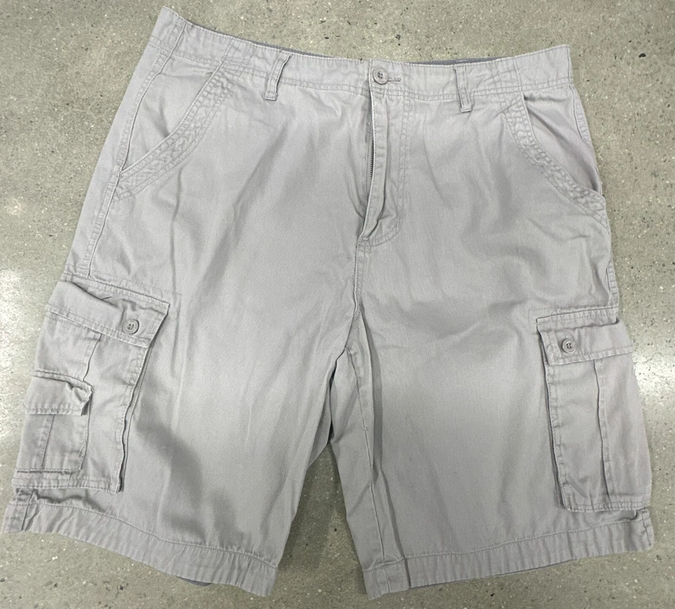 Pantalones Cortos Carga London Fog Para Hombre Talla 38 Gris Golf Caminata Informales Aire Libre Foto 1 de 4