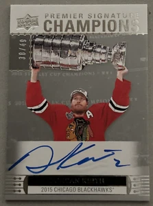2017-18 UD Premier Signature Champions - Duncan Keith  38/49 - Chicago  - Picture 1 of 2