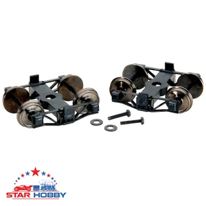 Bachmann 29904 Low Frame 4’1” Arch Bar Freight Trucks (1 Pair/Card)