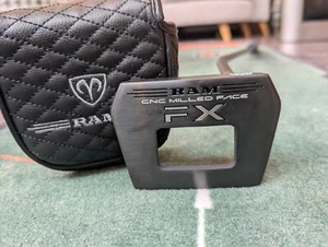 RAM FX-04 CNC MILLED FACE PUTTER 35" MALLET MINI JAIL - Picture 1 of 14