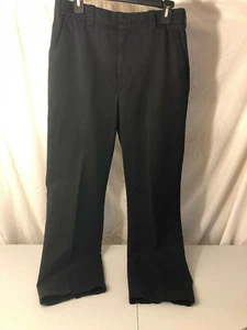 Firewear FFR Fabrics Firefighter Black Dress Pants Flying Cross 32 Reg Hemmed - Picture 1 of 12