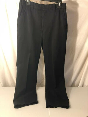 Firewear FFR Fabrics Firefighter Black Dress Pants Flying Cross 32 Reg Hemmed - Image 1 of 4
