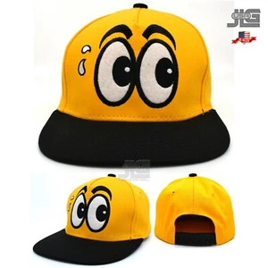 Kids Character Cotton Snapback Cap BIG EYES Youth | Kids - Picture 1 of 10