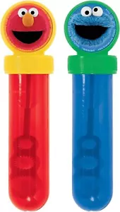 Everyday Sesame Street Kids Birthday Party Favor Toy Plastic Bubble Tubes - Picture 1 of 1