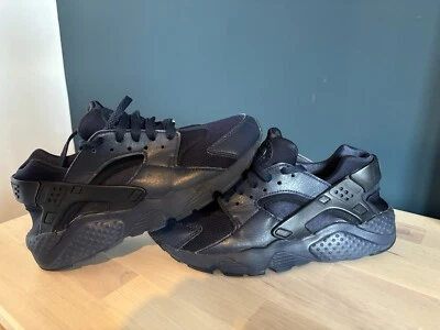 Nike Air Huarache Navy Blue Trainers Women's UK 5 EU 38 JX - Image 1 of 4