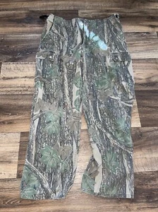Vintage Winchester Camouflage Cargo Pants  Tree Bark Canvass Men L 36-38 - Picture 1 of 14