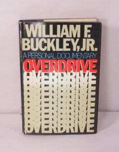 WILLIAM F. BUCKLEY Book: OVERDRIVE Signed 1st Edition 1983 - Picture 1 of 22