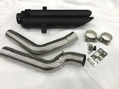 For Honda CBR600RR F5 2005-2024 Exhaust System Muffler Tips Tail Link Pipe Black Foto 1 de 4