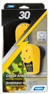 Camco 55310 30M/30F 125v Power-Defender Circuit Analyzer w/ Surge Protector  - Picture 1 of 1