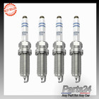 4x Bosch Spark Plugs Double Iridium For Kia Carens Ceed Soul 1.6 GDI O/E Quality