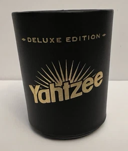 1997 Milton Bradley Yahtzee Deluxe Edition Game Replacement Felt Lined Dice Cup - Picture 1 of 3