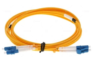 SM-DX-G657A1 2M FIBRE OPTIQUE PATCHCORD LC.UPC-LC.UPC SM-DX-G657A1-3,0 MM 2M JAUNE - Photo 1/6