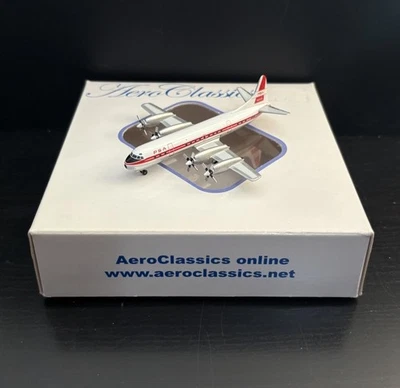 Aeroclassics 1:400 PSA Pacific Southwest Lockheed L-188 Electra N175PS ACN175PS - Image 1 of 3