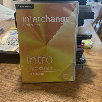 Interchange Intro Teacher's Edition with Complete Assessment Program, Richards,  - Image 1 of 2