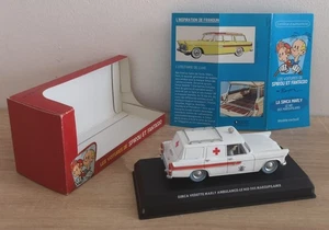 Spirou et Fantasio Nid des Marsupilamis Simca Vedette Marly Ambulance Atlas 1:43 - Foto 1 di 1