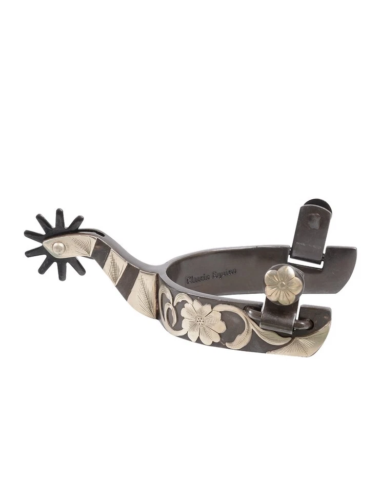 Clásico Espuelas Equinas Reiner Peso Gris Hierro 1 Banda Gris SPURRN17 Foto 1 de 1