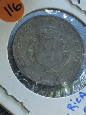 Costa Rica 1937  50 Centimos - Image 1 of 2