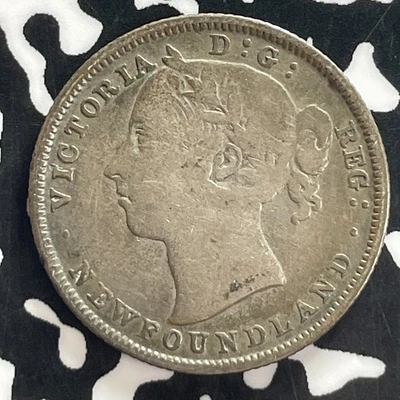 1882-H Newfoundland 20 Cents Lot#T7698 Silver! - Image 1 of 2