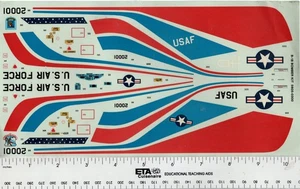 Monogram B-1B Bomber #5605 Decals Only - Picture 1 of 1