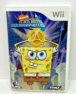 Wii: Bob Esponja Atlantis Squarepantis *ENVÍO COMPLETO Y GRATUITO* Foto 1 de 3