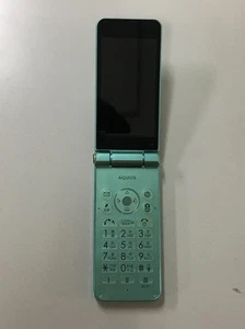 Telefono cellulare SHARP AQUOS KEITAI 2 601SH verde sbloccato con SIM buono stato - Foto 1 di 9
