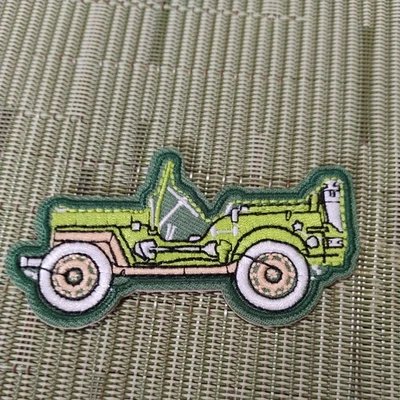 🚨🚨PARCHE BORDADO JEEP HIERRO/COSER EN WILLYS GLADIADOR SAHARA RUBICÓN Foto 1 de 4