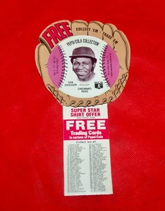 Disco da baseball Reds Dan Driessen 1977 Pepsi-Cola con guanto e linguetta - Foto 1 di 2