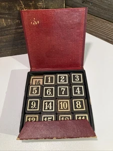 Vintage Number Game / Puzzle  GAME OF FIFTEEN Game Of 15 - Picture 1 of 3