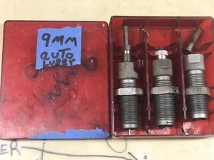 used 9mm luger reloading dies, (3) die set - Picture 1 of 2