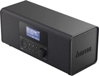 Hama DIR3020 Internetradio + Digitalradio DAB DAB+ FM schwarz WLAN Wifi 00054873 - Bild 1 von 3