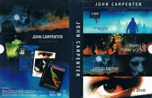 JOHN CARPENTER MOVIE COLLECTION (1980 - 1988) audio: ENGLISH - 4 CROATIAN DVD