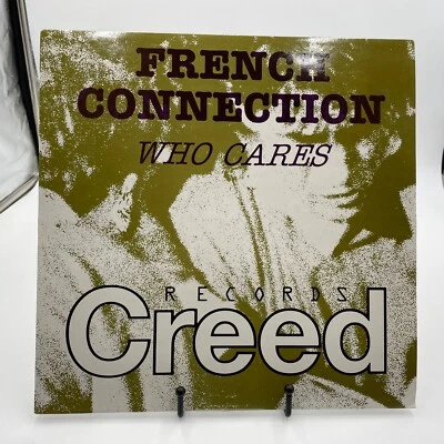 French Connection – Who Cares - UK 12" Single - Creed Records - 1991 - VGC+ Foto 1 de 4