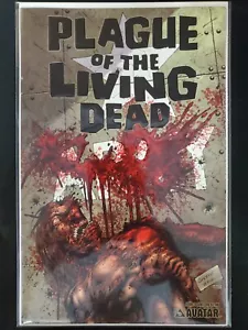 Cómic Plague of the Living Dead #4 variante Gore casi nuevo cómic - Imagen 1 de 1