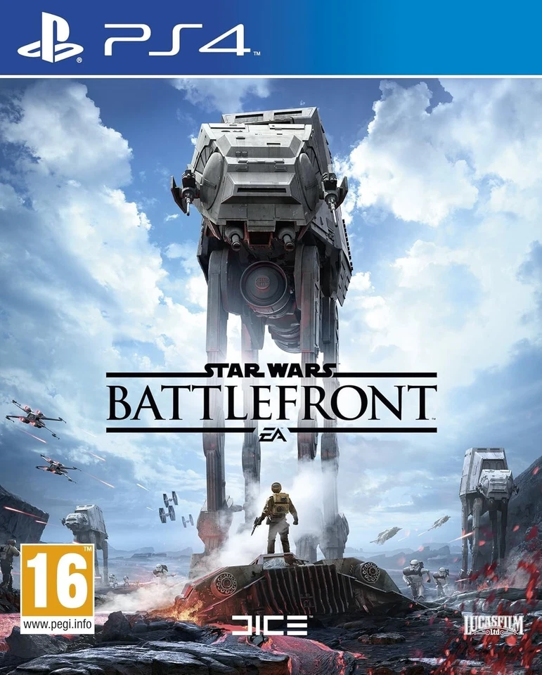 STAR WARS Battle Front Battlefront RE SEALED PS4 PAL Playstation 4 EA ENG UK - Image 1 of 1