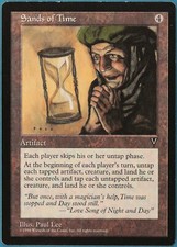 Sands of Time Visions PLD Artifact Rare MAGIC MTG CARD (ID# 225723) ABUGames