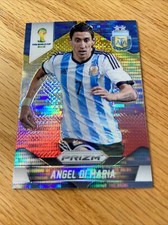 2014 Panini Prizm World Cup Yellow & Red Pulsar Prizm ANGEL DI MARIA #9