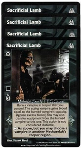 Sacrificial Lamb x4 Dark Sovereigns V:TES VTES Vampire CCG - Picture 1 of 1